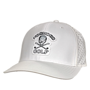 No Shoes Nation White Golf Hat