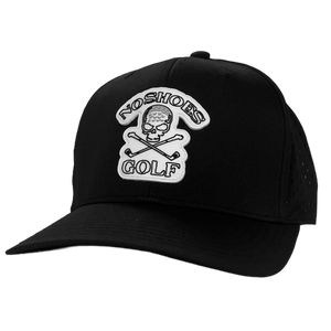 No Shoes Nation Black Golf Hat