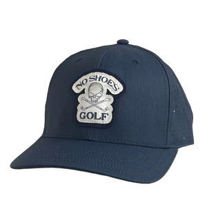 No Shoes Nation Navy Golf Hat