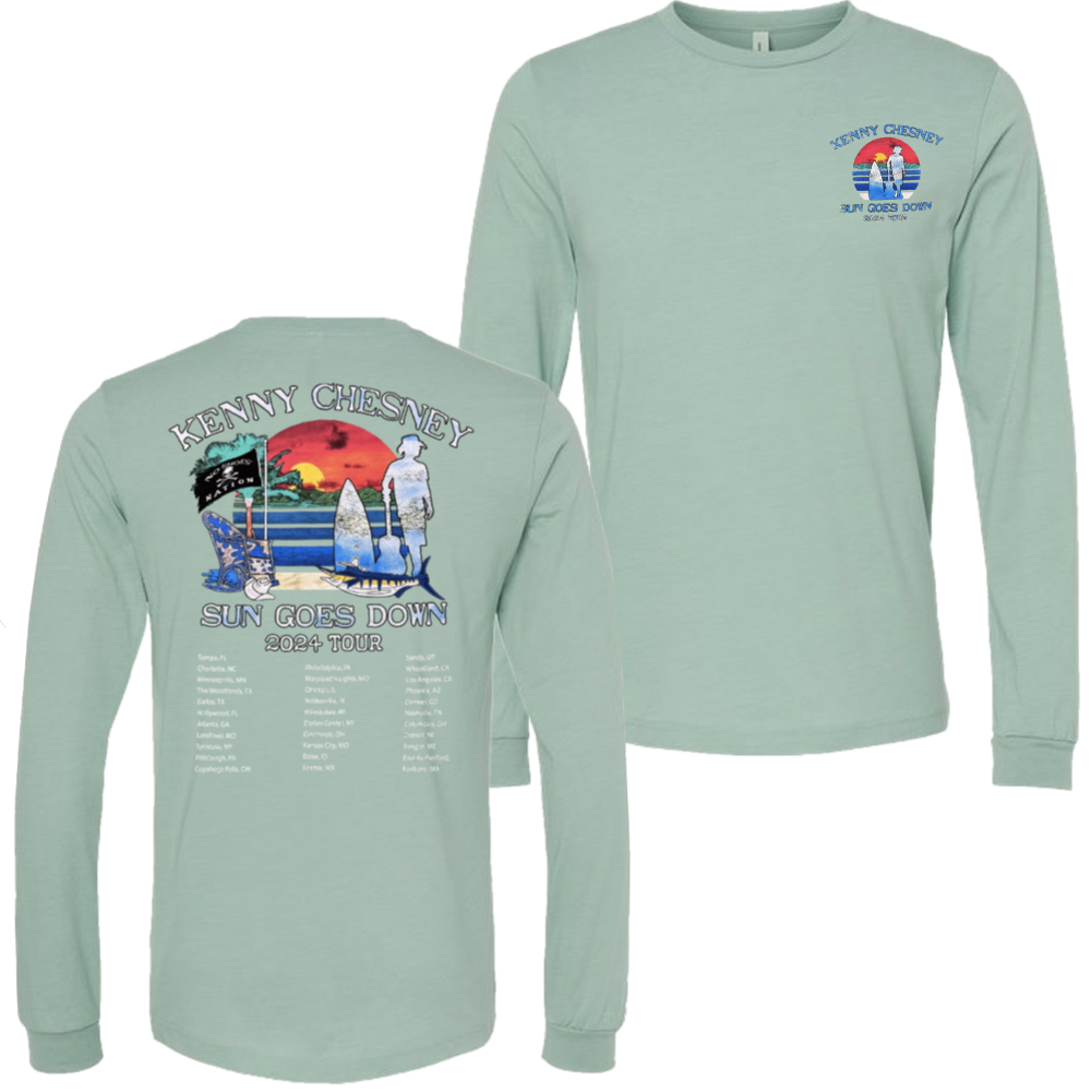 Long Sleeve Sun Goes Down Tour Tee