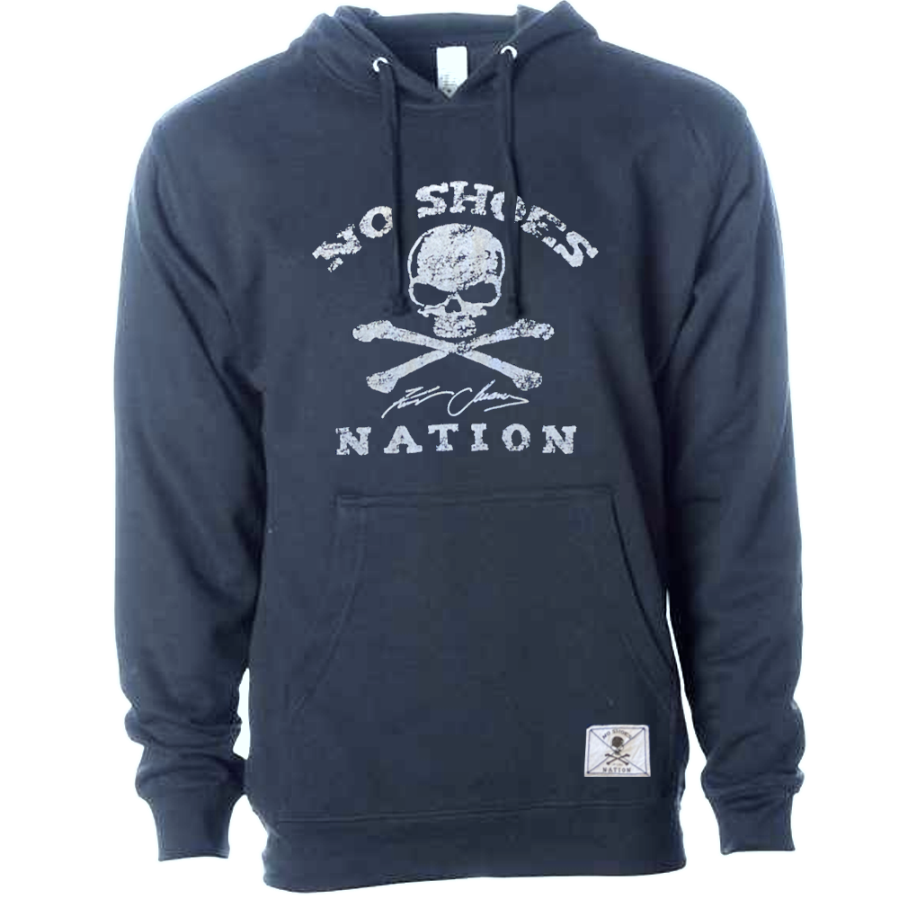 No Shoes Nation Navy Pullover Hoodie