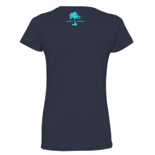 Load image into Gallery viewer, No Shoes Nation Ladies Navy Tee