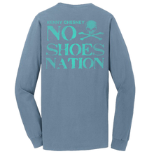 Load image into Gallery viewer, Long Sleeve Denim No Shoes Nation Tee