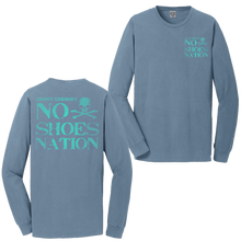 Load image into Gallery viewer, Long Sleeve Denim No Shoes Nation Tee