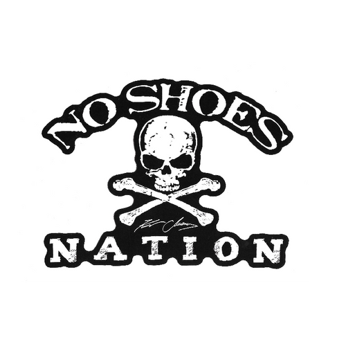 KENNY CHESNEY NO SHOES NATION DIE CUT Sticker