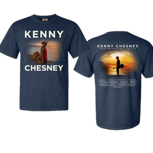 Songs For the Saints Midnight Blue Tour Tee